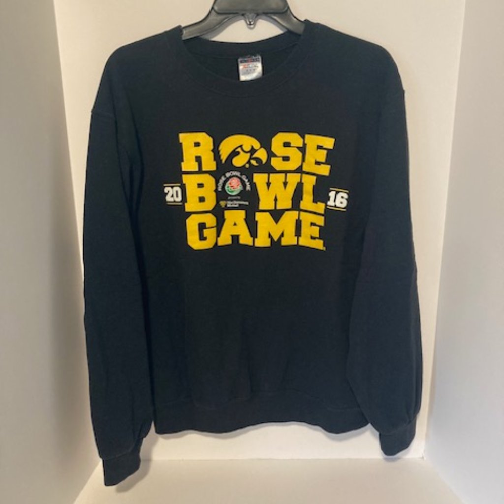 Rose Bowl 2016 Iowa Hawkeyes  College Football  Sweatshirt  Mens Medium